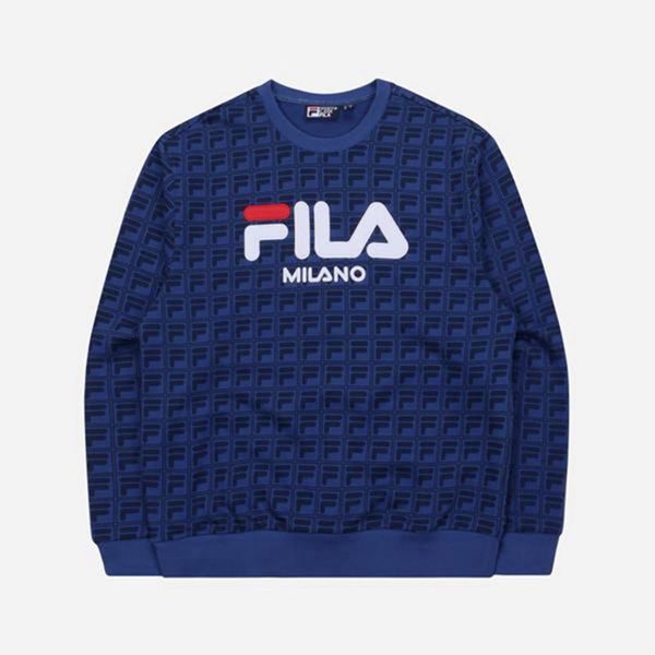 Fila Uni Women's Sweatshirts - Blue,NZ 438-59408